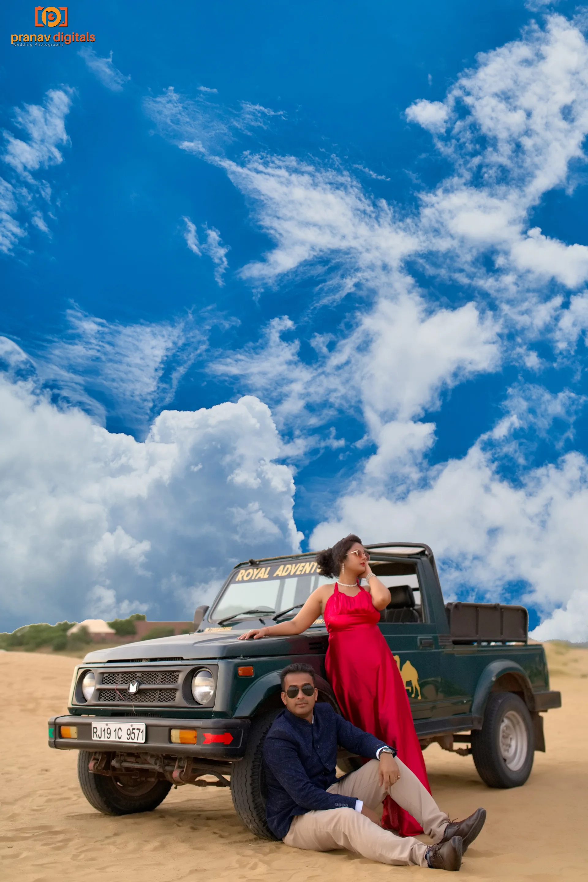 Pre Wedding Couple Pose Inspiration - Royal Portraits